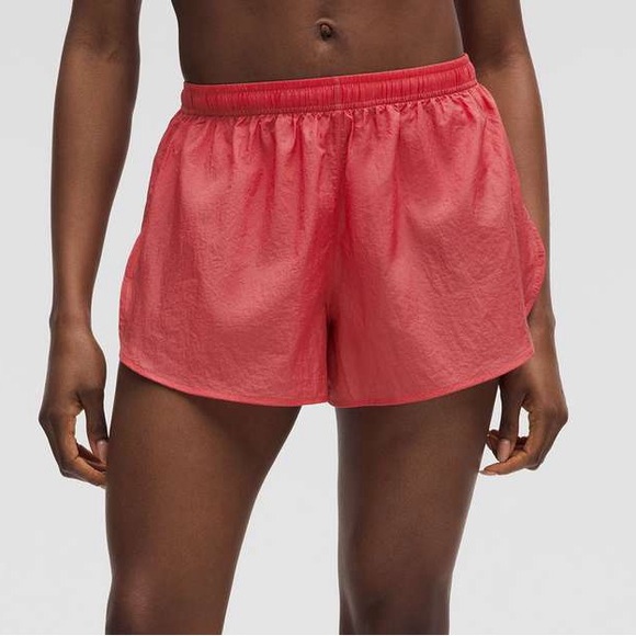 lululemon athletica Pants - Lululemon Dolphin-Hem Mid-Rise Running Short 3"